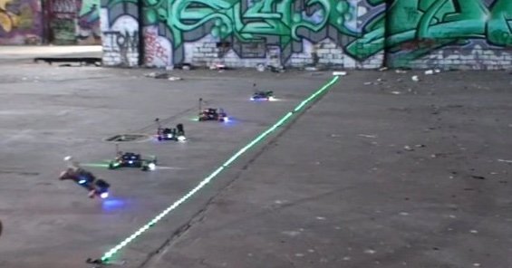 Corridas de drones