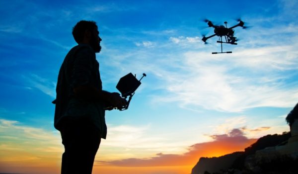 Pilotagem de drones