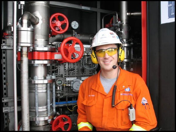 Trabalho no setor de petróleo e gás